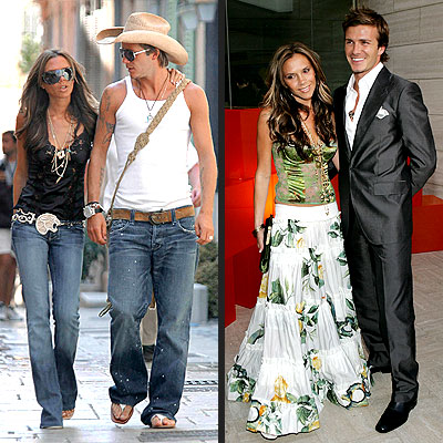 le couple beckham