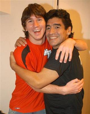 messi et maradona